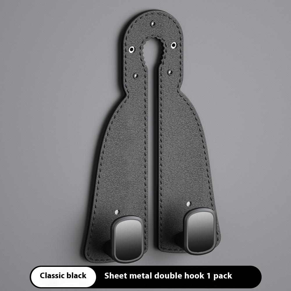 

Car Back Seat Hook Double Hook Seat Rear Multifunction Hanger Backrest Hook Car Interior Storage Organizer Accessories