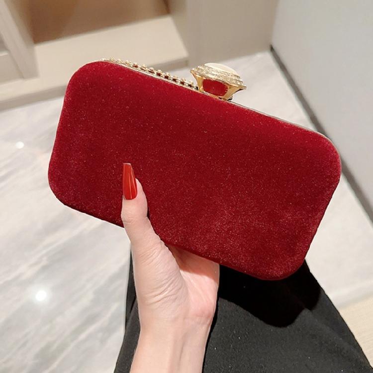 Women Evening Handbag Small Phone Wallet Purse Shoulder Bag Detachable Chain