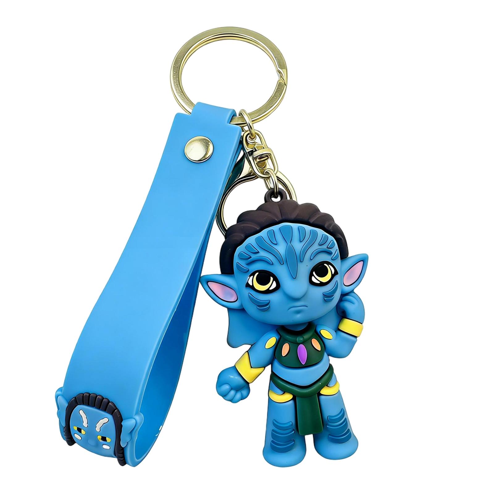 Креативный Мультяшный Брелок Трехмерная Кукла Подвеска на Сумку Пара Брелок для Ключей Машины Подарок One Size