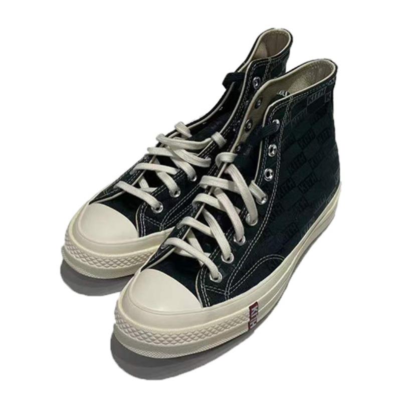 KITH x Converse 1970s Chuck Taylor All Star Espadrillas Casual High-Top Unisex Nere