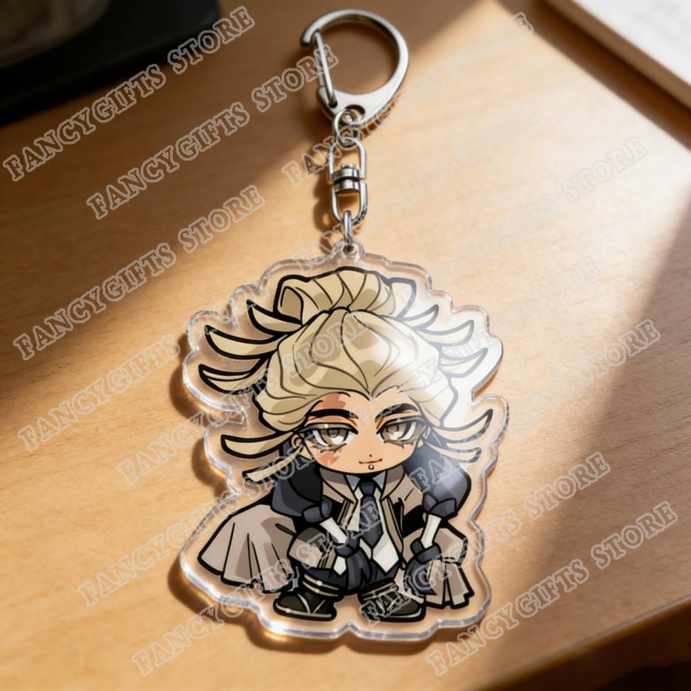 Anime Gachiakuta Sleutelhanger Riyo Rudo Zanka Enjin Jabba Tamsy Semiu Amo Jabba Wonger Gris Guita Follo Gachi Sleutelhangers Fans Cadeaus beige