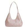 PU Einfarbig Reißverschluss Lässige Tragetasche 2026 Neue Temperament Vielseitig Retro Taschen Hohe Kapazität Pendeln Modisch Umhängetaschen