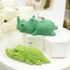 3D Fierce Dinosaur Animal Silicone Candle Mold DIY Rhinoceros Lying Crocodile Shapes Candles Gypsum Home Decor Gift