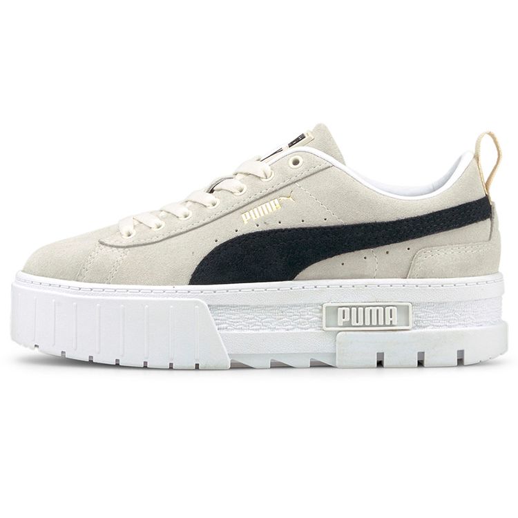 Puma Mayze Women s Ivory Glow Cream Lifestyle Sneakers 380784-02 EU 35.5