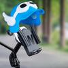 Motorrad Handyhalter Elektrorad Navigationshalterung für Lieferfahrer Rückspiegelhalterung mit kleinem Helm-Sonnenschutz