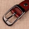 Plus Size Women's Genuine Cowhide Leather Belt - Casual and Versatile.