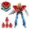 52TOYS BEASTBOX SQUAD SACREDPOWER ROBO Special Bonus Eraser Figure Transforming Combining Robot Transforming Figure Toy Retro Sentai Robot Transform