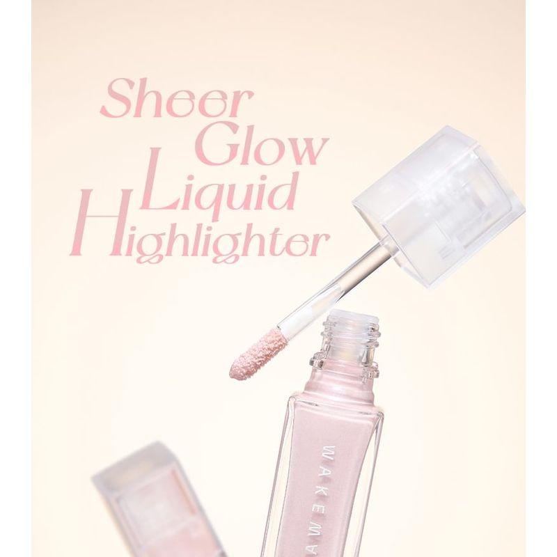 WAKEMAKE - Sheer Glow Liquid Highlighter - 3 Colors