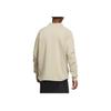 Adidas All Szn Oversized Cardigan Solid Color Letter Logo Embroidery Detail Long Sleeve Knit Sweater Men cardigans Prairie-Brown IY4281