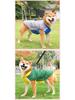 Autumn/Winter Warm Dog Coat with Leash Buckle - Fits Medium/Large Dogs: Shiba Inu, Border Collie, Corgi