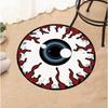 Party Party Living Room Carpet Bedroom Horror Round Eye Carpet Home Decoration Corridor Bathroom Anti Slip Comfortable Carpets