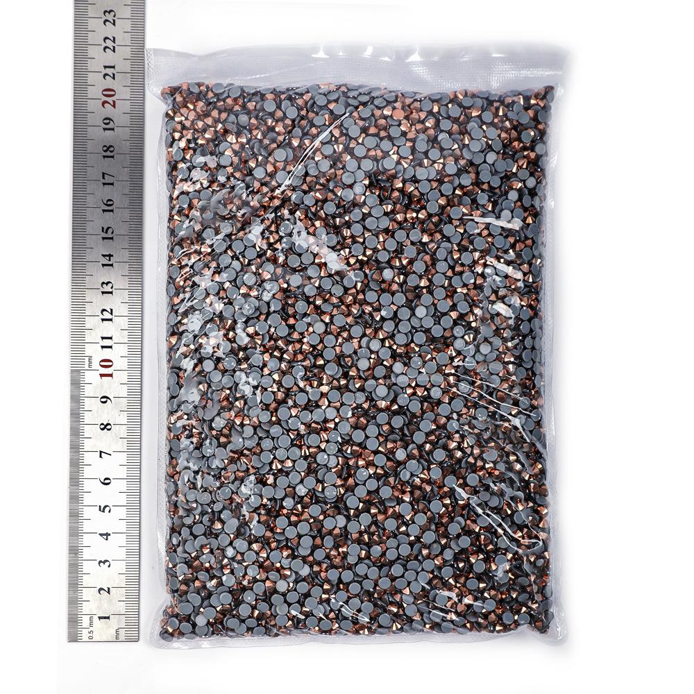 Weichen Imitation Austrian Hot Diamond Big Bag, Grid Glue Glass Rhinestone Hot Melt Glue Bottom Drill Clothing Accessories