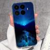 Cases For Redmi 17 17C / Xiaomi 17T Pro / 17 Pro Max 17 Ultra 17 Max Cute Girl Label Pattern Phone Covers Transparent TPU Ultrathin Lightweight Bumper