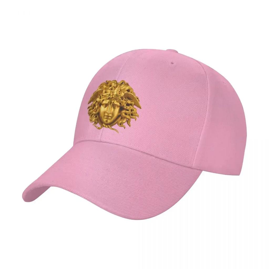 Casquettes de Baseball Dorées Élégantes et Chic à Cheveux Blonds Style Français pour Adultes Casquettes Solaires Chapeaux Mythologiques Grecs Chapeaux de Golf Réglables en Polyester