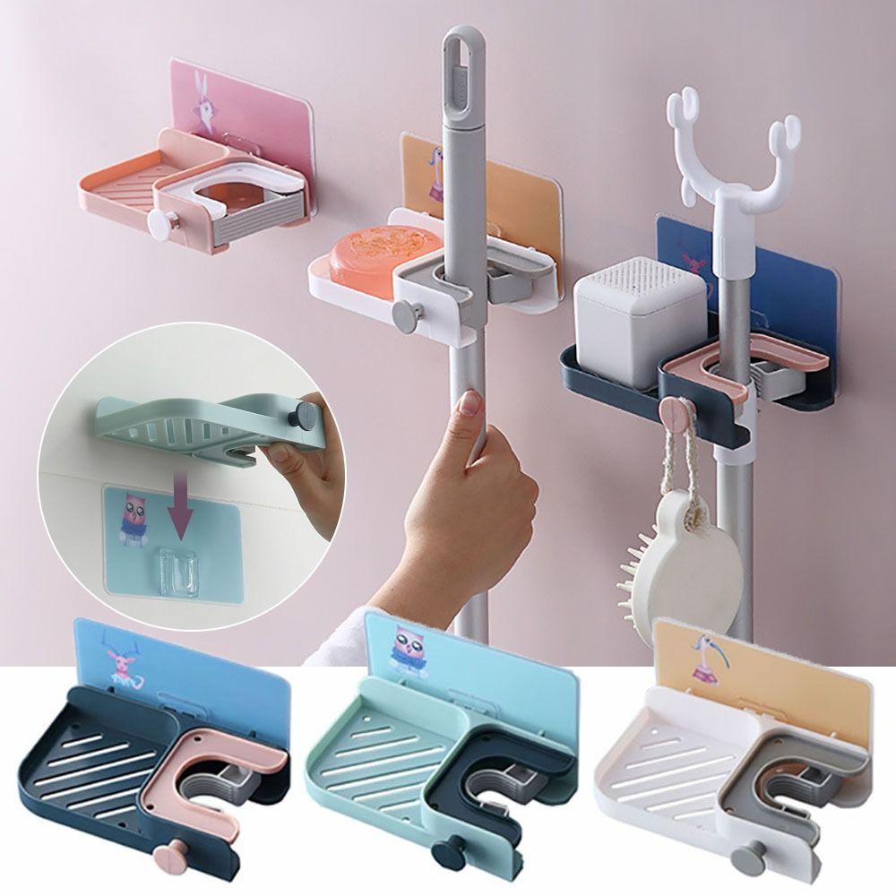 

Настенные полки для хранения Зажим для метлы без ударов Прочный зажим для швабры