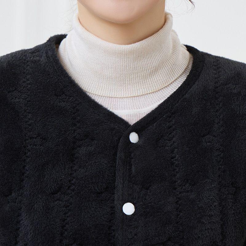 New Autumn/Winter Young Fashion Mom's Silk & Cotton Padded Warm Jacket