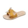Ladies New Slippers for Summer Wear, Fashion Bow, Fairy Wind Beach Shoes, Sandals, Indoor and Outdoor Slippers