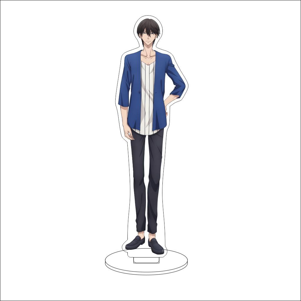 16CM Anime Dakaretai Otoko 1-i ni Odosarete Imasu Cosplay Acrylic Stand Ornaments JYUNTA AZUMAYA Figure Stand Halloween Gifts
