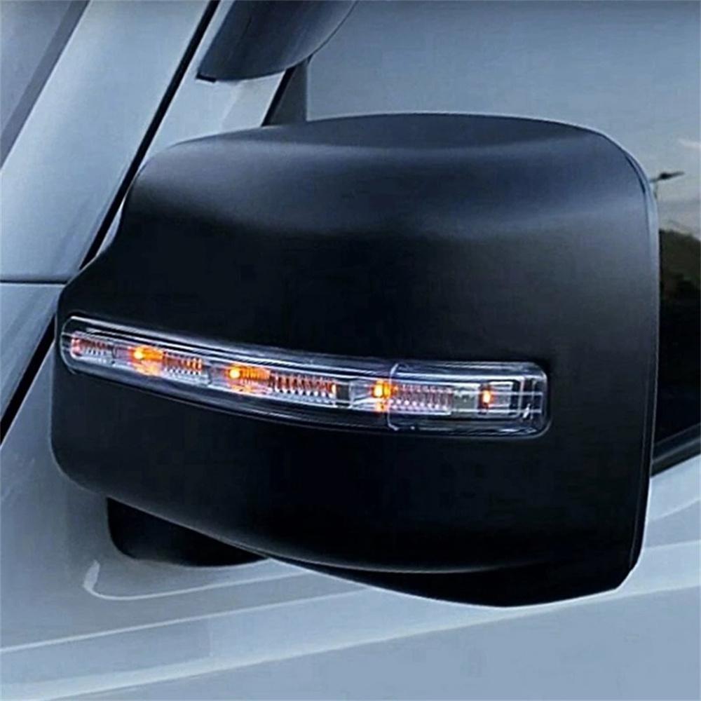 2 X Rear View Mirror Cover  for Suzuki Jimny JB64 JB74 2019-2023+LED Turn Lights