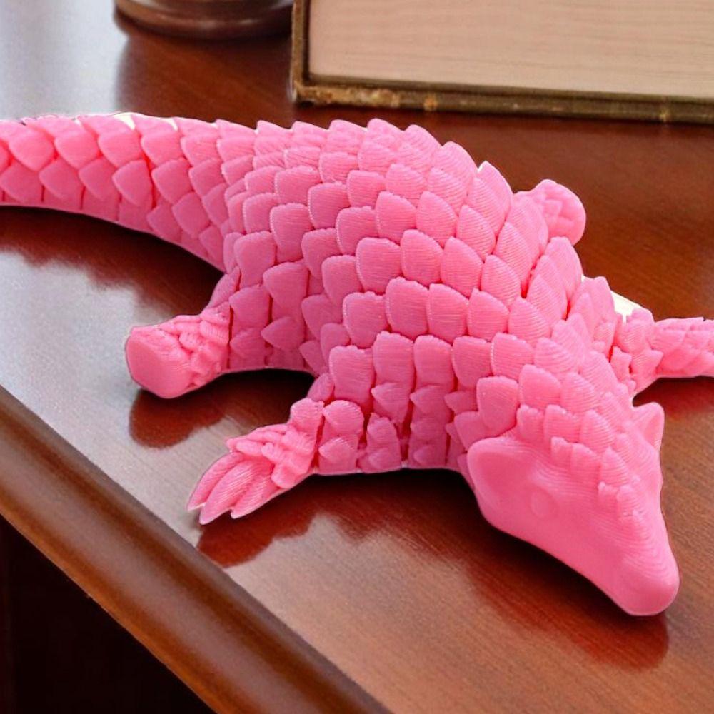 Realistic 3D Printed Pangolin Cartoon 3D Printed Pangolin Model Pangolin Ornament Birthday Gift