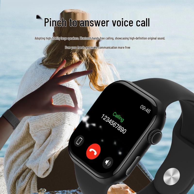 Huaqiangbei Watch10 S11: Premium Bluetooth Smartwatch with NFC, Alipay, Calls, and Sports Features.