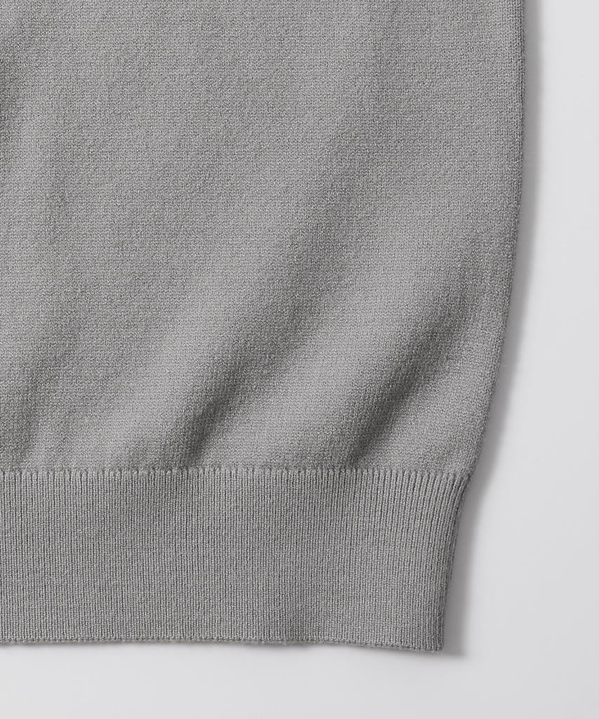 ADHOC Men'S Mock Neck Sweater (K-Grey) (Hbalk90)