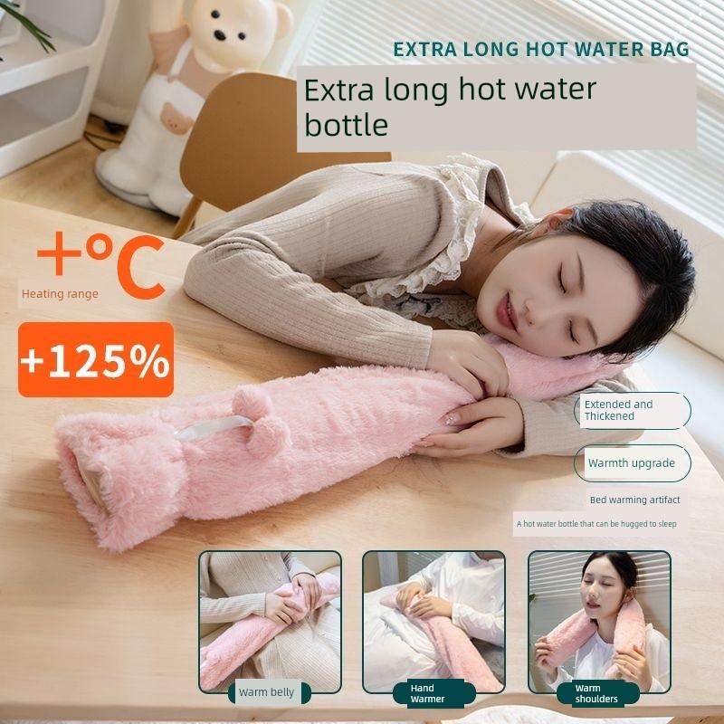 Lengthened Hot Water Bag, Long-Strip Hot Water Bag, Long Thickened Explosion-Proof