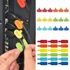 18pcs/set Easy Cord Management Multi-Color Cable Labels Wire Cable Labels  for Wire