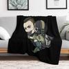 Call of duty modern Throw Blanket Soft Solid Color Blanket for Couch Bed