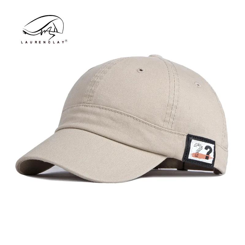Adjustable Breathable Sun Hat Short Brim Baseball Cap Low Profile Dad Snapback for Men And Women