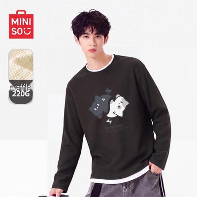 Youth Waffle Knit Long Sleeve T-Shirt