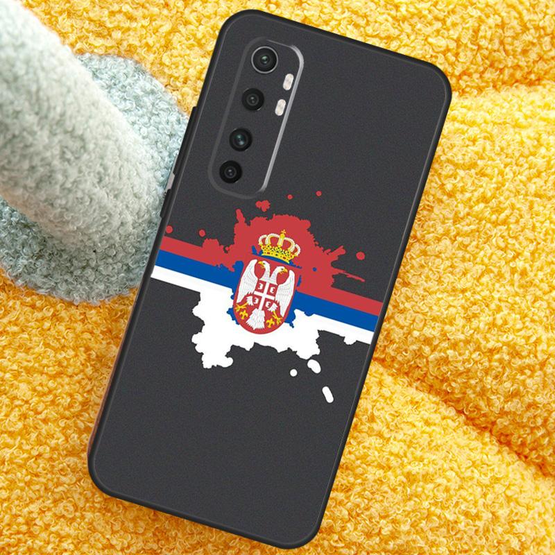 Flag of Serbia Serbian Case For POCO X3 X4 X5 F5 Pro M5s C40 F4 GT F3 Cover For Xiaomi 12T 11T Pro 12 13 Lite 12X