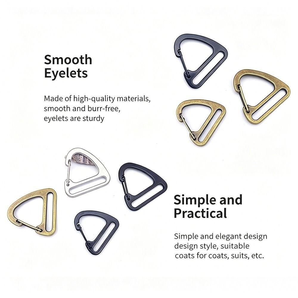 4 Colors Spring Quickdraws Clip 32mm Keychain Belt Buckles High Quality Outdoor Hooks  Outdoor Tool