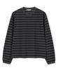MILLO ARCHIVE Creed Stripe Long Sleeve [Deep Navy]