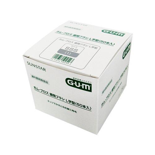 

Межзубные щетки Sunstar Gum Pros 50 шт., Г-образной формы (ССС (белый))