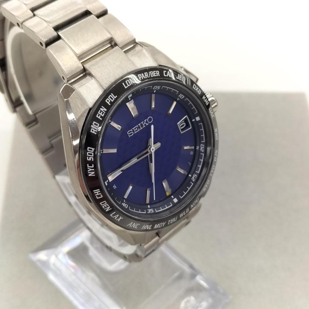 Used SEIKO SBTM323 Radio Solar Watch