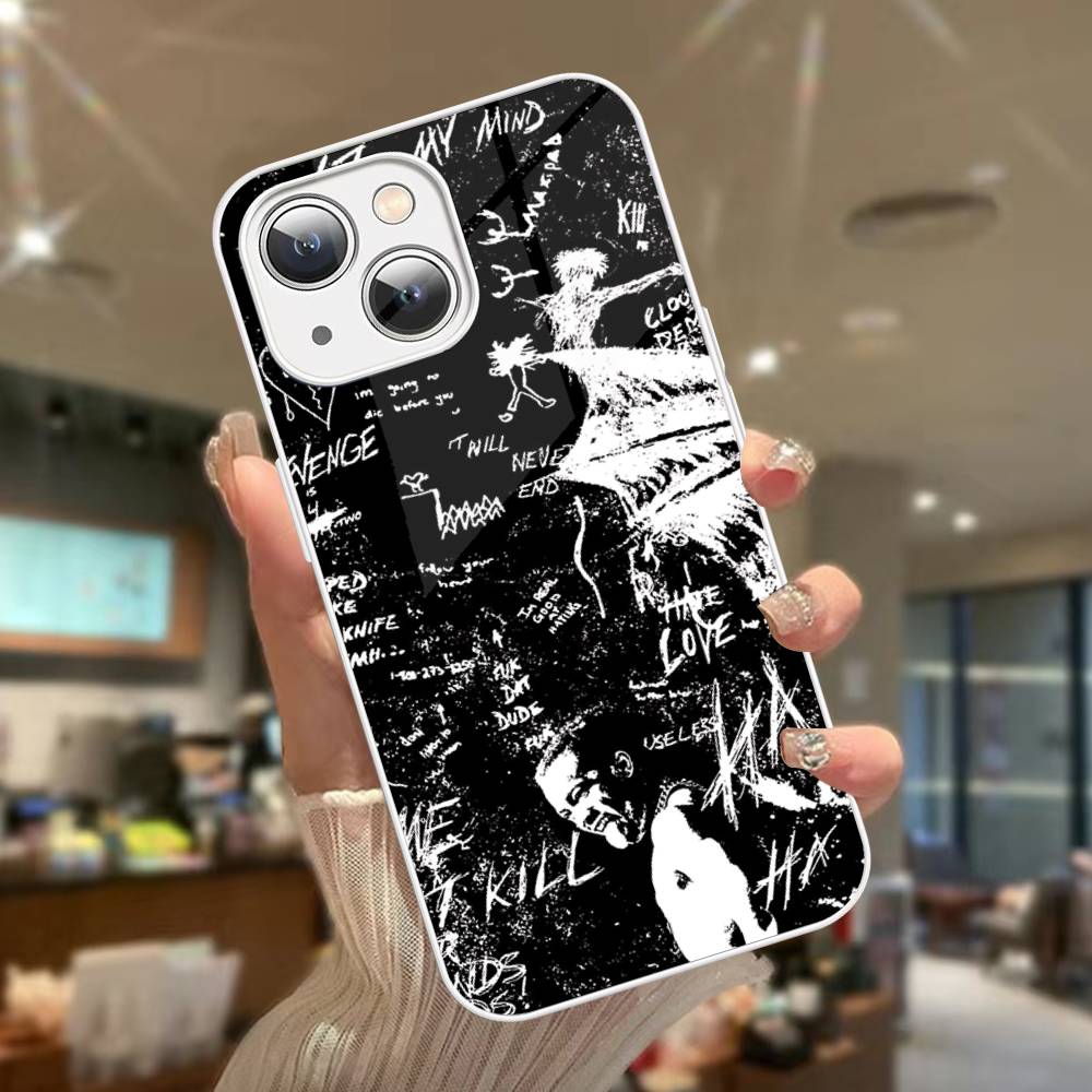 Rapper X-XXXTentacionS Für IPhone 14 13 12 Mini 11 Pro XS Max X XR 14 Plus Gehärtetes Glas Cover iphone 12