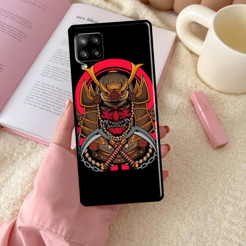 Japanese Samurai Warrior For Samsung Galaxy A54 A34 A14 A52 A32 A12 A13 A33 A53 A15 A16 A26 A36 A56 A06 A35 A55 Case