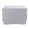 Dog Crate Cover Foldable Coldproof Felt Material Keep Warm Windproof Pet Kennel Cover for Winter Col