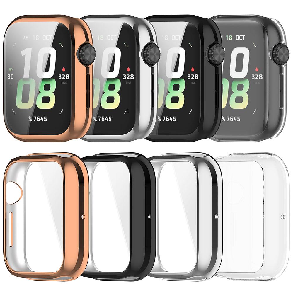 PC TPU Hülle für Honor Watch 5 Smartwatch Armband Schutzhülle Bumper Für Honor Watch5 Displayschutzfolie Zubehör