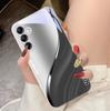 Glass phone case for Samsung Galaxy A01 A02 A03 Core A04 A14 4G 13 54 34 31 20 25 23 22 5G S21 Ultra S20 Matte gray Lucky