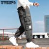 Pantaloni da uomo con grandi tasche, pantaloni casual, pantaloni da jogging hip hop da uomo, pantaloni da streetwear, pantaloni oversize