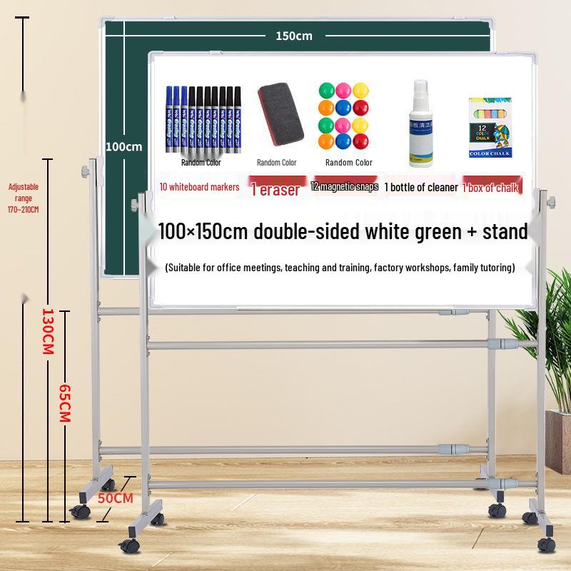 Nastavitelná tabule na stojanu pro domácí, kancelářské a třídní použití