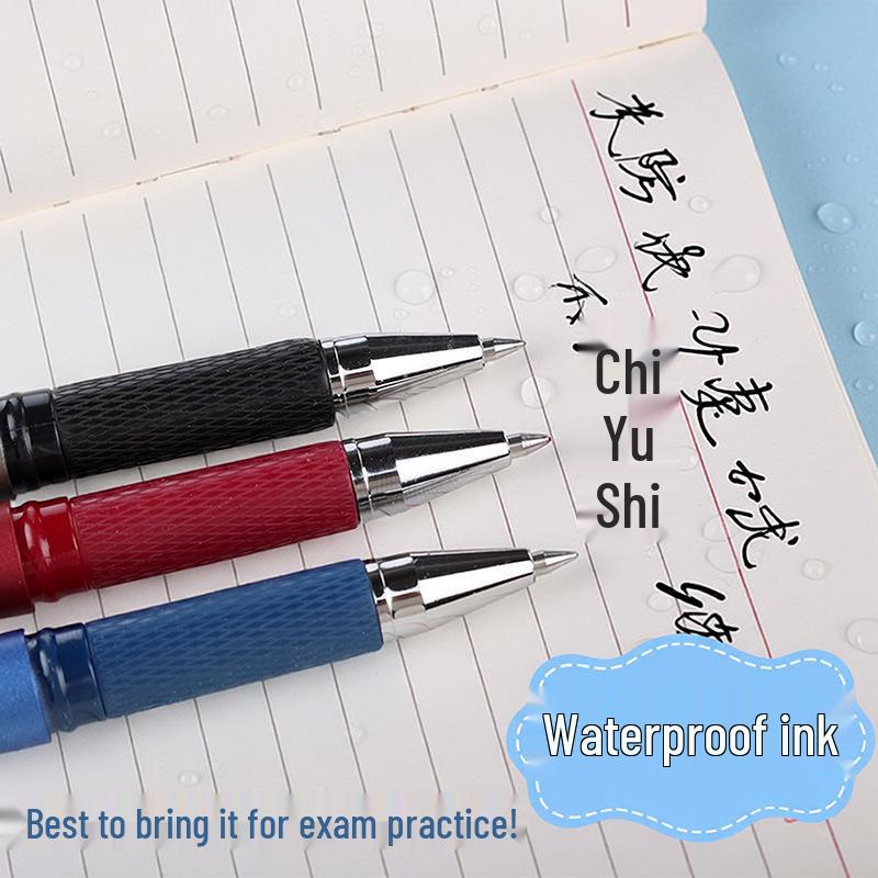 Black Calligraphy & Signature Ballpoint Pen Refill - Large Capacity, Ideal for Students & Office Use