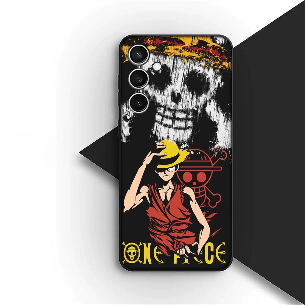 Cover for Samsung Galaxy S24 S25 S23 FE Ultra Plus S7 Edge S25+ S23+ A56 5G Casing Phone Case Anime Usopp One Luffy Piece