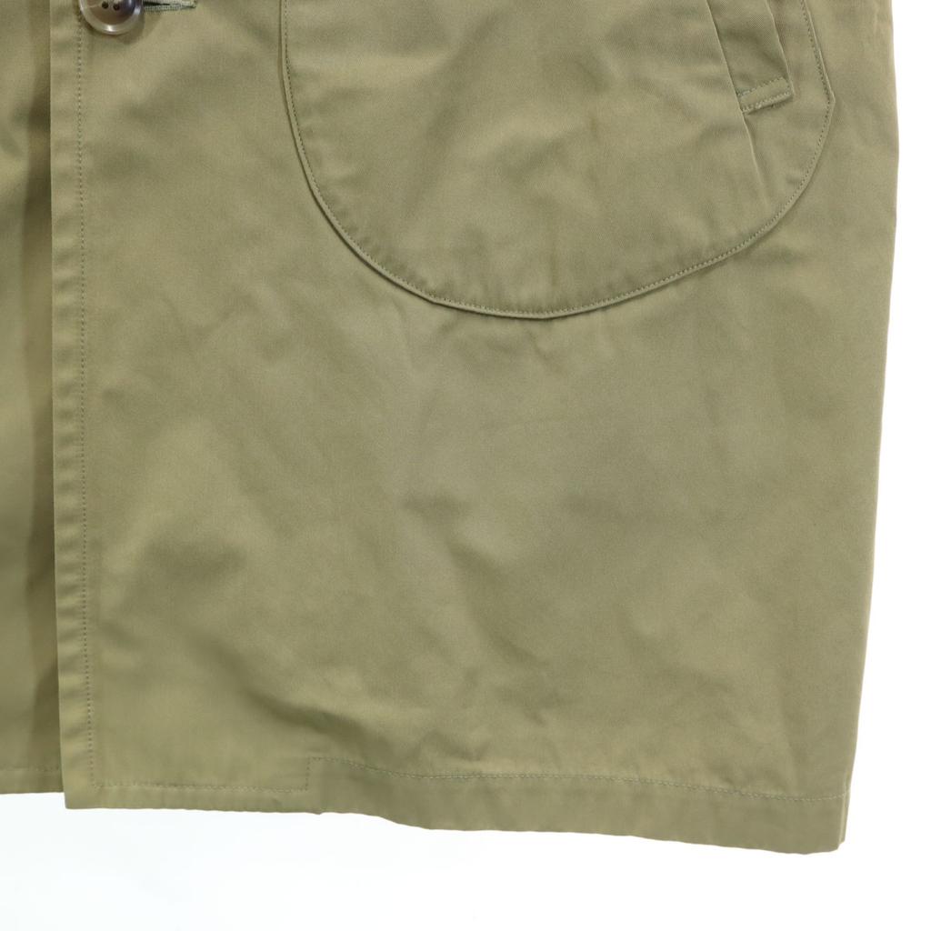 Danton Edelstahlkragenmantel 36 beige Herren Gebraucht