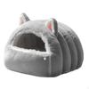Cat Bed Cave Shelter Comfortable,Self Warming,Cats Pod,Protection Warm Soft Pet House Nest for