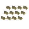 Pack Of 12 Place Card Stands Desktop Picture Holders Cellphone Display Rack Metal Restaurant Table Menu Holders