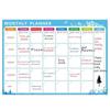 Erasable Whiteboard Calendar 12" X 16" Message Organizer Magnetic Monthly Planner  Refrigerator