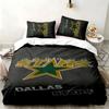 Dallas Stars 3pc set Perfect for bedroom use Comfortable bedding set includes a duvet cover and two pillowcases Ideal birthday or Christmas gift